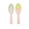 Atacado Fabricante Cor Gradiente Pente Almofada de Ar Massagem Couro Cabeludo Agulha de Aço Pente Almofada de Ar Pente para Cabelo de Meninas Pente de Cabeleireiro Pente para Alisar Cabelo Longo