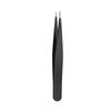 Punto del Fabricante Negro 1.2 Grueso 96 Pinza para Cejas Tijeras para Cejas con Peine Pinzas para Depilar Cejas Herramientas de Belleza para Pestañas Acero Inoxidable