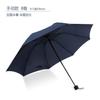 Guarda-chuva Manual de 8 Varetas 70% de Desconto Publicitário Estampado Chuva ou Sol Extra Grande Masculino e Feminino Cor Pura Preto Guarda-chuva para Presente de Negócios
