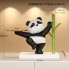 Decorações de Casa Transfronteiriças de Resina Decorações para Casa Nova Festa de Inauguração de Casa Ornamentos de Panda Casa Atacado Sala de Estar Artesanato Criativo para Presente