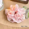 Goma para el pelo con lazo dulce para niñas, elegante goma de encaje para coletas bajas y peinados de moño