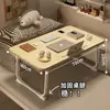 Mesa de cama pequeña, escritorio para estudiantes, mesa de estudio, mesa plegable, mesa Kang, mesa para computadora portátil, mesa para dormitorio, ventana salediza