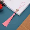 Danza del león, tendencia nacional, borla estilo Suzhou, poliéster con cuentas, estilo chino antiguo, marcapáginas Hanfu, bolsita, accesorios DIY para bolsos y cajas, venta directa