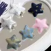 Doce e Cool Couro Jeans Estrela de Cinco Pontas Case de Celular DIY Acessórios de Cabelo Materiais para Joias Artesanais Acessórios para Sapatos Acessórios Decorativos