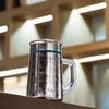 Taza térmica de titanio puro TAIC para hombre, taza de oficina de alta gama, taza de titanio, taza de té, caja de regalo para el Día del Padre, taza de agua al por mayor