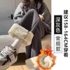Pantalones Deportivos de Lana de Cordero para Mujer, Otoño e Invierno, Forrados de Felpa, Engrosados, Cálidos, Pantalones Jogger de Algodón, Pantalones Casuales de Pierna Recta, Pierna Ancha