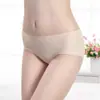 Preço Especial Oferta de Roupa Íntima Sem Costura Feminina Calcinhas de Seda Gelada Cor Sólida Roupa Íntima Básica em Estoque