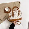 Bolso Carcasa Informal con Costuras de Estampado de Leopardo para Mujer 2025 Verano Nuevo Estilo de Mano Alta Calidad Bolso Pequeño Cuadrado de Hombro Cruzado