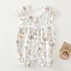 Mameluco para bebé recién nacido, estilo fino de verano, mameluco unisex para bebé, ropa infantil Clase A de Anyang, ropa de verano para niños pequeños y niños
