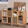 Gabinete de celosía partition de mesita de noche semi-cerrado gabinete de almacenamiento de dormitorio estante de almacenamiento de estantería de mesita de noche almacenamiento de extremo de cama de piso ocho compartimentos