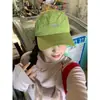 Gorra de Béisbol Bordada Transpirable de Secado Rápido Fresca Estilo Japonés para Mujer, Sombrero de Sol de Copa Suave que Hace que la Cara Parezca Más Pequeña, Gorra Versátil Casual de Pico de Pato