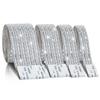 Pegatinas de Diamantes Flash Transfronterizas Tiras de Diamantes Autoadhesivas Accesorios para Joyería DIY Pegatinas de Diamantes Calientes Pegatinas de Diamante de Vidrio Decoración para Bolsas Ropa Pegatinas de Diamantes