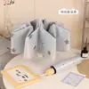 Guarda-chuva Azul Gradiente Fresco Estilo Ins para Gatos, Guarda-sol Portátil, Guarda-chuva de Alto Valor de Uso Duplo para Estudantes, Adequado para Dias Ensolarados e Chuvosos, Unissex