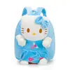 Mochila Escolar Linda de Dibujos Animados para Niños Jardín de Infancia Clase Pequeña Mochila para Bebé Muñeco Gato Kt Mochila para Niños de 1 a 3 Años