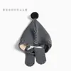 Gorros de Lana para Niños y Niñas, Gorros de Punto de Moda Estilo Coreano, Gorros Cálidos de Punto para Otoño e Invierno, Gorros Versátiles para Bebés con Protección para los Oídos