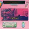 Cyberpunk 2077 Mouse Pad Gamer Oversized para E-Sports Borda Espessada Exportação para Lan Houses E-Commerce Atacado Mouse Pad