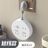 Régua de Energia para Mesa de Escritório, Régua de Energia Compacta com Tomada USB, Régua de Extensão Doméstica de Alta Potência com Múltiplas Portas, Multifuncional