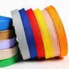 Cinta Plana Tejida de Poliéster Colorida de 2.2/3 cm para Correas de Hombro de Mochila, Ribeteado de Bordes, Cinta de Nylon, Accesorios de Vestimenta y Fileteado