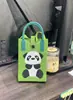 Nueva Bolsa de Teléfono Móvil de Dibujos Animados, Conveniente para Salir, Bolso de Punto Portátil, Mini Bolso Cruzado de Muñeca, Bolso de Hombro Único