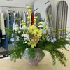 Juego de Flores Artificiales para Decoración del Hogar, Escaparate y Tienda de Ropa, Arreglos Florales Decorativos