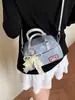 Bolso de Mano de Mezclilla de Verano para Mujer 2026 Nuevo Bolso Cruzado de Moda con un Toque de Lujo Bolso Tipo Bowling