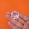 Nuevo Mini Transparente Pequeño Bol Modelo Accesorios DIY Casa de Juego para Niños Utensilios de Cocina Juguete de Comida de Plástico Contenedor de Bol Vacío