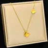 Collar de Mariposa de Acero de Titanio Estilo Corto Cadena para Clavícula de Mujer Ins de Moda Elegante Exquisito Sensación de Alta Gama No se Desvanece Juego de Mariposas