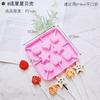 Forma de silicone para assar Forma de bolo pirulito desenho animado muitos domésticos diy feito à mão flor forma de chocolate
