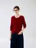 Suéter de cachemira para bebé de punto trenzado con cuello redondo para mujer, cárdigan vintage, chaqueta de punto con botones, suéter cálido de manga larga para otoño e invierno