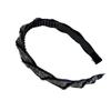 Nueva Diadema Elegante Negra con Lazo de Pedrería Diadema Accesorios para el Cabello de Mujer Pinza para el Cabello de Gama Alta Diadema Joyería