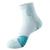 Calcetines de Running para Hombre, Transpirables, Absorbentes de Sudor, Suela Gruesa de Toalla, Antideslizantes, Resistentes al Desgaste, Calcetines Deportivos Profesionales para Baloncesto y Bádminton