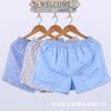 Paquete de 3 Pantalones Cortos de Algodón Satinado para Hombre Ropa Interior de Boutique Boxer Holgado Boxer Casual para Casa Pantalones Flecha