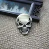 Adesivo de carro de metal com caveira de personalidade adesivo para carroceria do carro adesivo de cabeça de fantasma adesivo de cauda de carro vertical adesivo decorativo modificação 15g