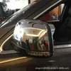 La modificación del reflector del espejo retrovisor del 14 Grand Cherokee es adecuada para jeep jeep vista de reversa marco del espejo retrovisor cromado Y