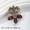Broche de Moda Feminina de Alta Qualidade Pronto para Envio com Toque Luxuoso, Estilo Minimalista de Nicho, Alfinete de Roupa Elegante, Acessório para Terno