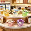 Nueva Serie de Gelatina Gatito DIY Pegamento Cremoso Accesorios de Resina Dijes Colgantes Adornos Decorativos