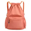 Mochila Impermeable con Cordón para Hombres y Mujeres, Mochila Deportiva de Fitness, Bolsa de Viaje de Gran Capacidad, Bolsa de Almacenamiento, para la Universidad y Exteriores