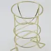 Estante Metálico para Esponjas de Polvo con Cojín de Aire Estante de Almacenamiento para Huevos de Maquillaje de Belleza Estante para Esponjas de Polvo Huevo de Polvo Estante de Exhibición de Cristal Antiguo Mineral