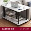 Sofá de doble capa lateral varios mesa cuadrada pequeña de lujo ligero sala de estar balcón de casa apartamento pequeño estante de almacenamiento de mesita de noche de dormitorio italiano