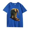 Lirili Larila Brainrot Camiseta Masculina Feminina 2025 Nova Oversized