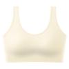 Novo Top Tubo Costas Bonitas Esportivo Transfronteiriço com Bojo Fixo Sem Aro Sutiã de Compressão Tamanho Grande para Meninas Cheinhas