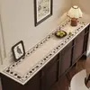 Tapete de Mesa Estilo Medieval para Aparador, Tapete Impermeável e à Prova de Óleo para Proteção de Bancada de TV, Toque de Luxo Leve e de Alta Qualidade, Tapete Anti-Sujeira para Armário de Sapatos