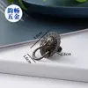 Puxador de Cabeça de Animal Imitação Puxador para Caixa de Vinho Puxador para Caixa de Baijiu Puxador de Liga para Embalagem Puxador de Cabeça de Fera Retrô para Caixa de Presente