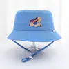 Opciones Multicolores Sombrero de Sol para Bebé Transfronterizo Coreano Súper Lindo Sombrero de Pescador de Copa Plana para Niños Verano Lindo Pequeño Poni