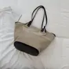 Bolsa Tote Vintage Maillard Gran Capacidad para Mujer 2026 Nuevo Otoño Gamuza Versátil para el Trabajo Bolso de Hombro