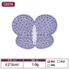 Parches de Bordado de Mariposas Lindos, Coloridos y Hermosos para Ropa de Bebé, Parches Termoadhesivos, Artículos Creativos Personalizados de Venta Caliente Transfronteriza