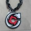 Collar con Colgante de Medalla de Fan de Eva Cadena de ABS con Parche de Logo de Espuma Eva Totalmente Hecho a Mano