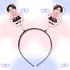 Puyixing Tiara de Mola Tridimensional Grampo de Cabelo Suporte Periférico de Concerto Fotos