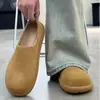 Zapatilla de Media Casa para Hombre Estilo Birkenstock de Cobertura Total de Gama Alta 2026 Invierno Nuevas Zapatillas Deslizables de Cobertura Total Zapatos para Hombre