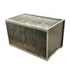 Sistema de secado y deshumidificación de circuito cerrado con intercambiador de calor de aletas de recuperación de calor residual para intercambio de calor latente y deshumidificación
